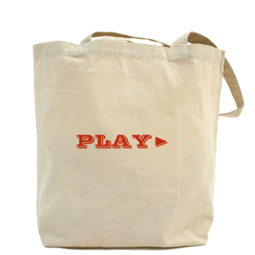 Сумка шоппер с принтом REC