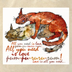 All you need is love.