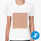 Женская спортивная футболка