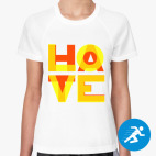 Женская спортивная футболка