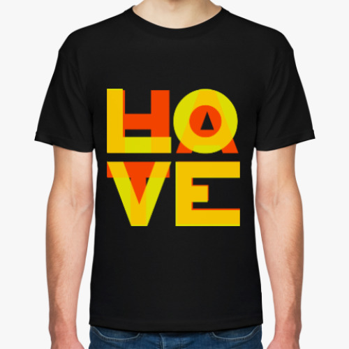 Футболка с принтом LOVE/HATE [NEW!]