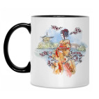 Кружка двухцветная