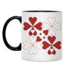 Кружка двухцветная