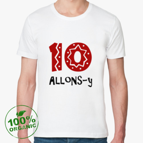 Футболка из органик-хлопка 10 Доктор ALLONS-Y