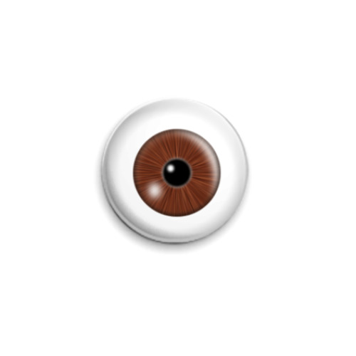 Значок 25мм глаз