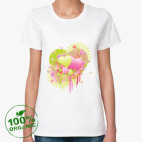 Женская футболка органик