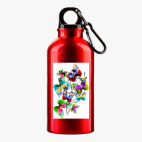 Металлическая бутылка 400 мл UV-DTF