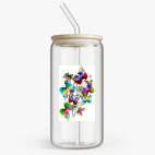 Банка с бамбуковой крышкой