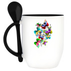 Кружка с ложкой