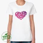 Женская футболка органик