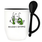 Кружка с ложкой