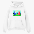 Толстовка худи оверсайз