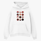 Толстовка худи оверсайз