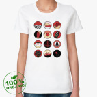 Женская футболка органик