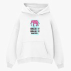 Толстовка худи оверсайз