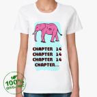 Женская футболка органик