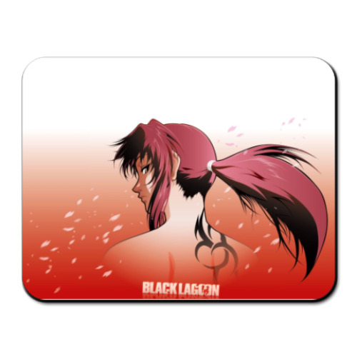 Коврик для мыши с принтом  Black Lagoon