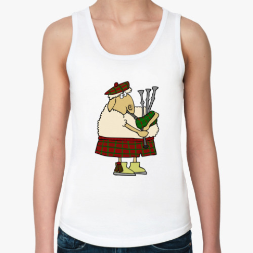 Женская майка Волынщик