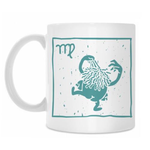 Кружка с принтом Дева