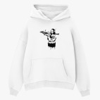 Толстовка худи оверсайз