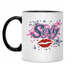 Кружка двухцветная