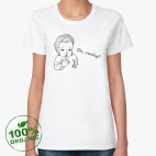 Женская футболка органик