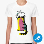 Женская спортивная футболка