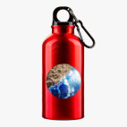 Металлическая бутылка 400 мл UV-DTF