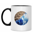 Кружка двухцветная