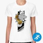 Женская спортивная футболка