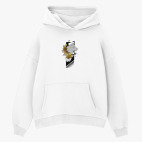 Толстовка худи оверсайз