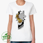 Женская футболка органик