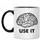 Кружка двухцветная