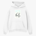 Толстовка худи оверсайз