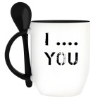 Кружка с ложкой