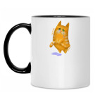 Кружка двухцветная