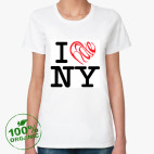 Женская футболка органик