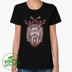 Женская футболка органик