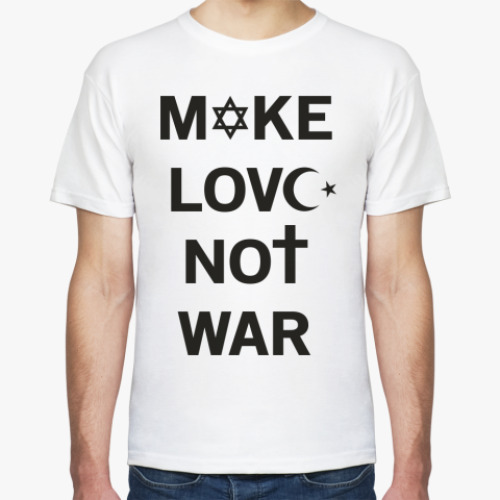 Футболка MAKE LOVE NOT WAR