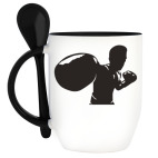 Кружка с ложкой