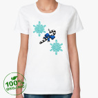 Женская футболка органик