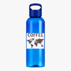 Прозрачная спортивная бутылка