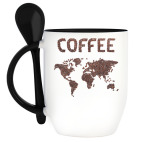 Кружка с ложкой