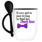 Кружка с ложкой