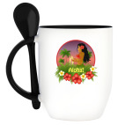 Кружка с ложкой