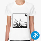 Женская спортивная футболка