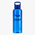 Прозрачная спортивная бутылка