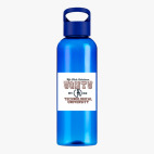 Прозрачная спортивная бутылка