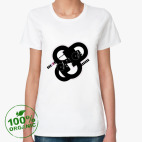 Женская футболка органик