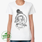 Женская футболка органик